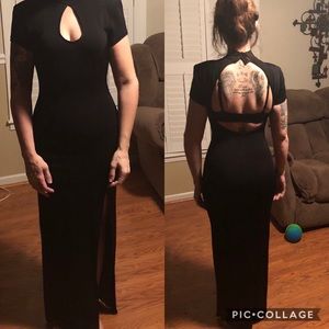 Black XS Tadashi Cocktail/Formal Dress